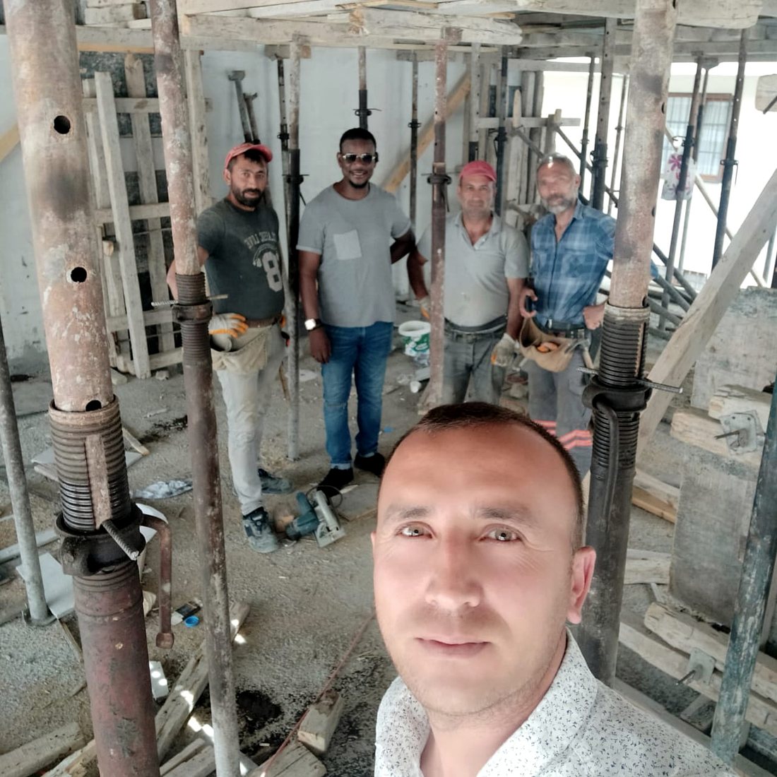 Formwork and propping on a project in Türkiye